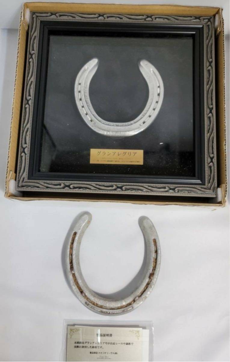 イクイノックス 実使用 調教 蹄鉄 鬣 一本付き ② 【公式通販】