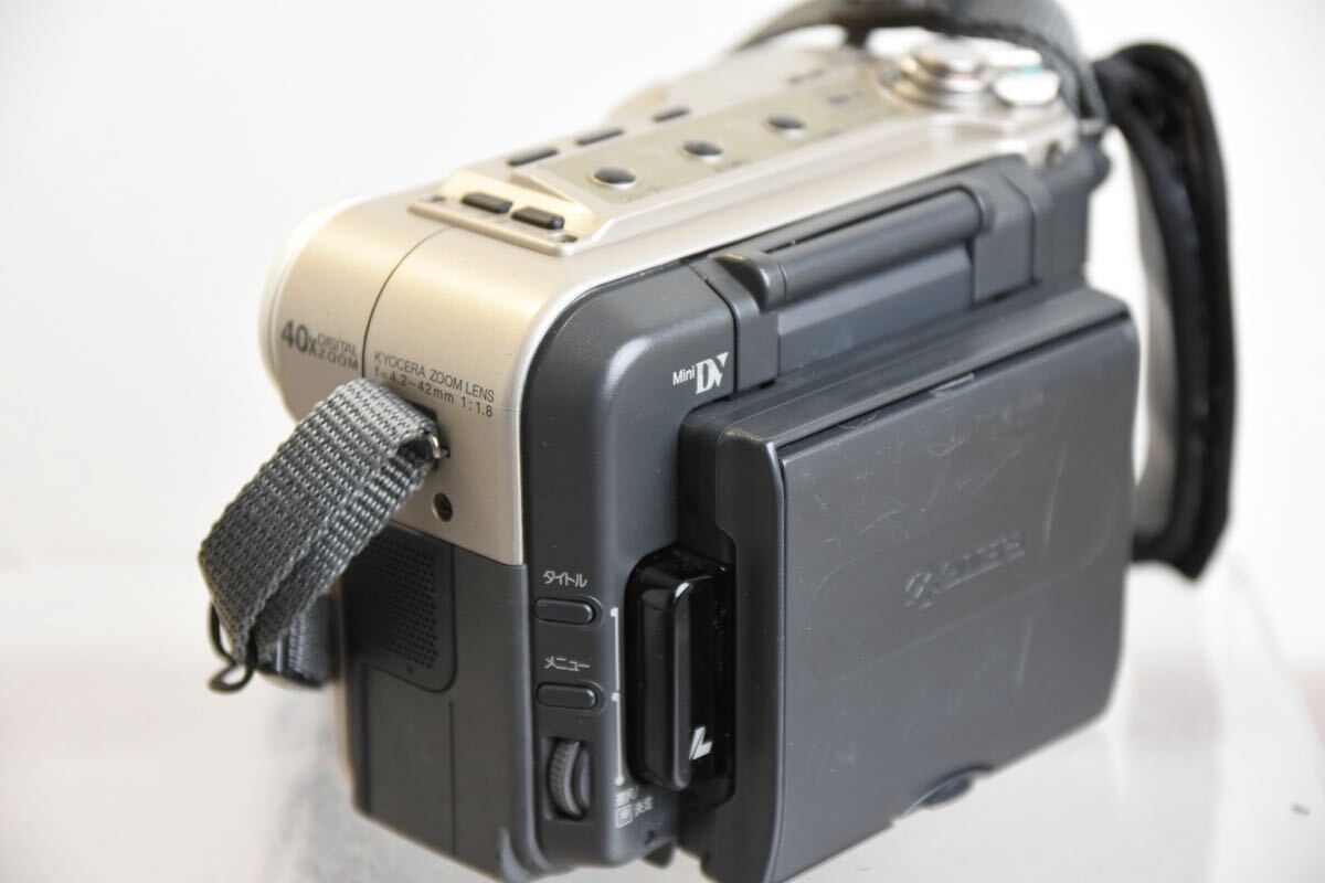 京セラ DV-M7 (SONYのSC100) miniDVのダビングに！KYOCERA ビデオ