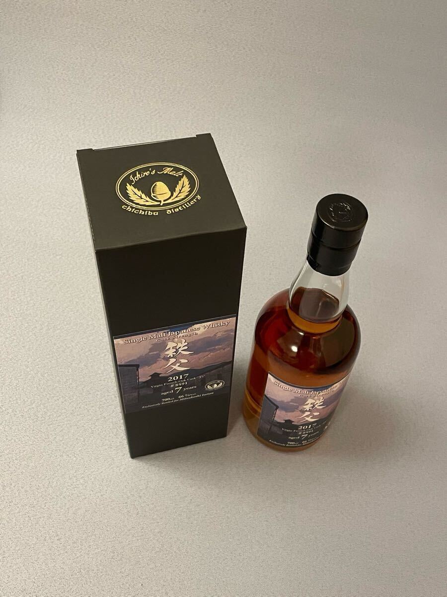 Yahoo!オークション - 秩父蒸溜所 秩父2017 Virgin French Oak Cask “