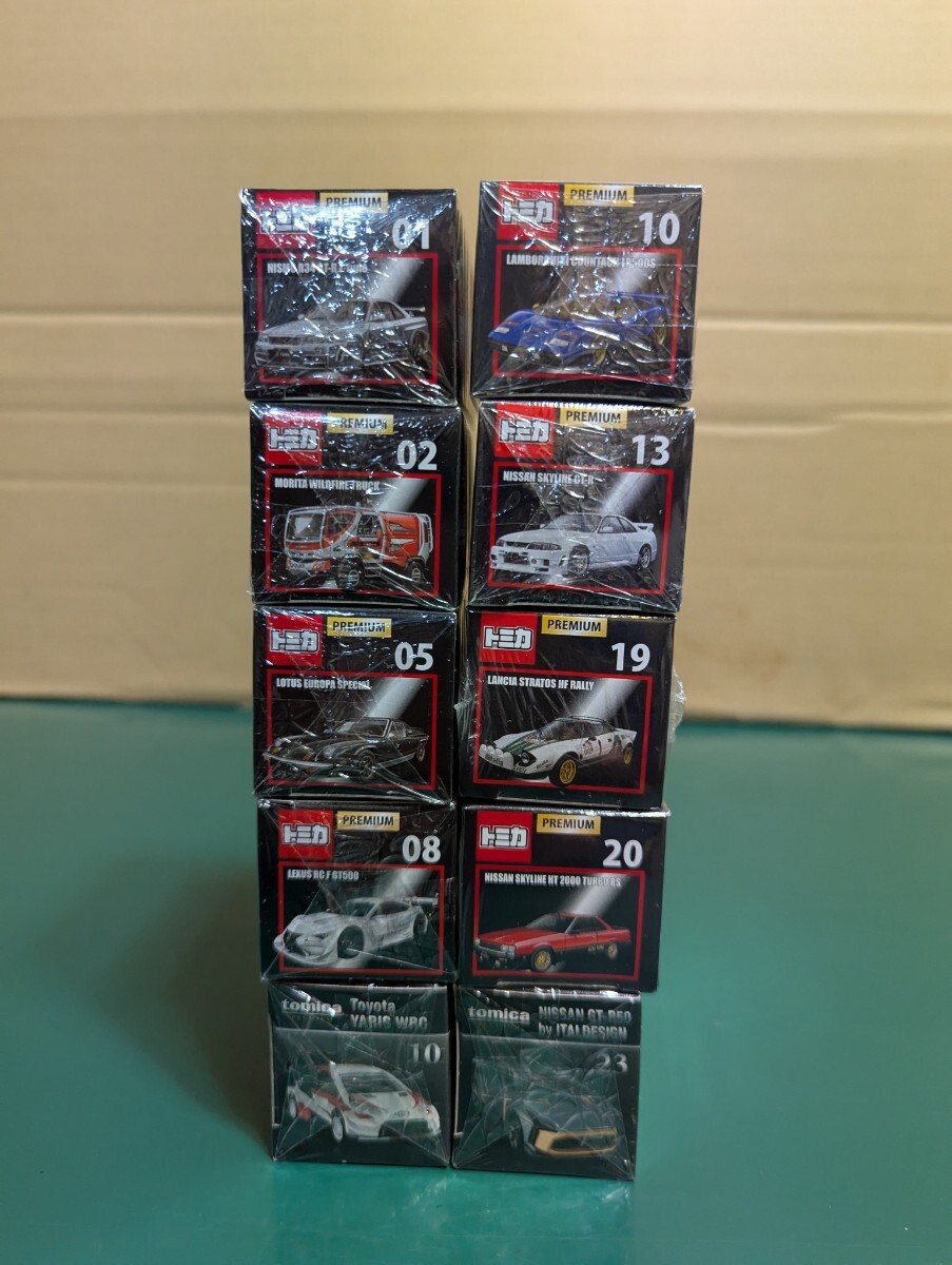 トミカプレミアム未開封品 19台セット売り 絶版）トミカプレミアム 未