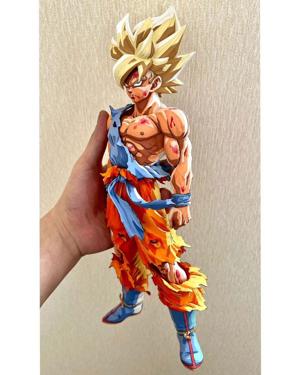 ドラゴンボール 孫悟空 スーパーサイヤ人 SMSP 3D リペイント 再販版