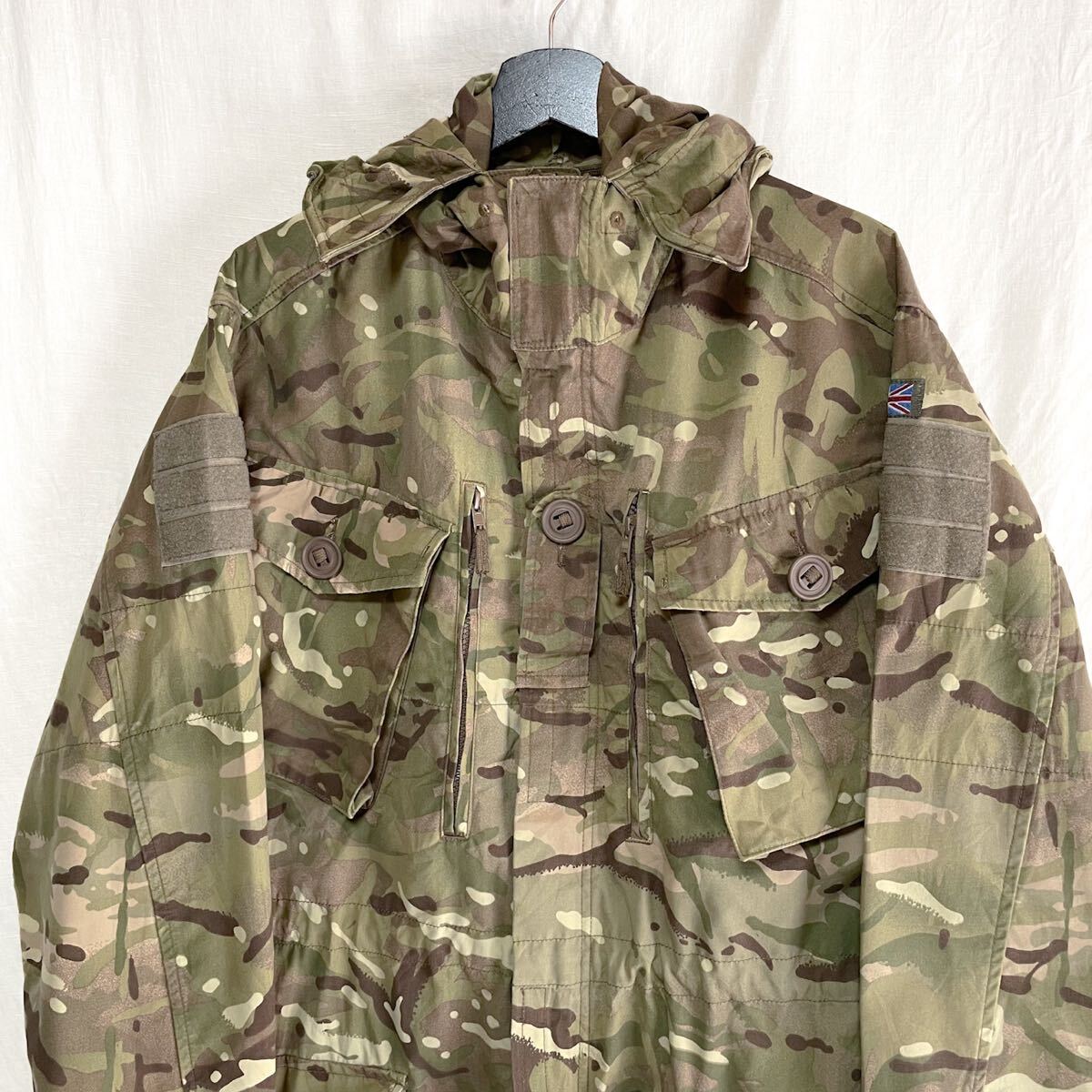 美品 イギリス軍 マルチカム MTP ウィンドプルーフ スモックパーカー