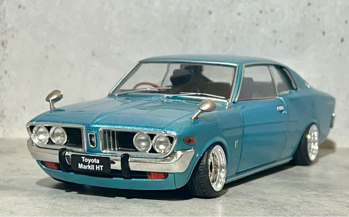 国産名車 1/24 トヨタ マークⅡ HT L カスタム 旧車 ミニカー Yahoo