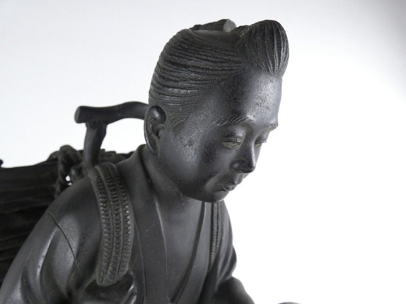 芳山作 二宮金次郎 銅像 【公式通販】