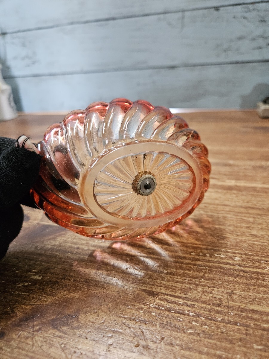 オールドバカラ バンブーローズ クリスタルガラス アクセサリートレイ