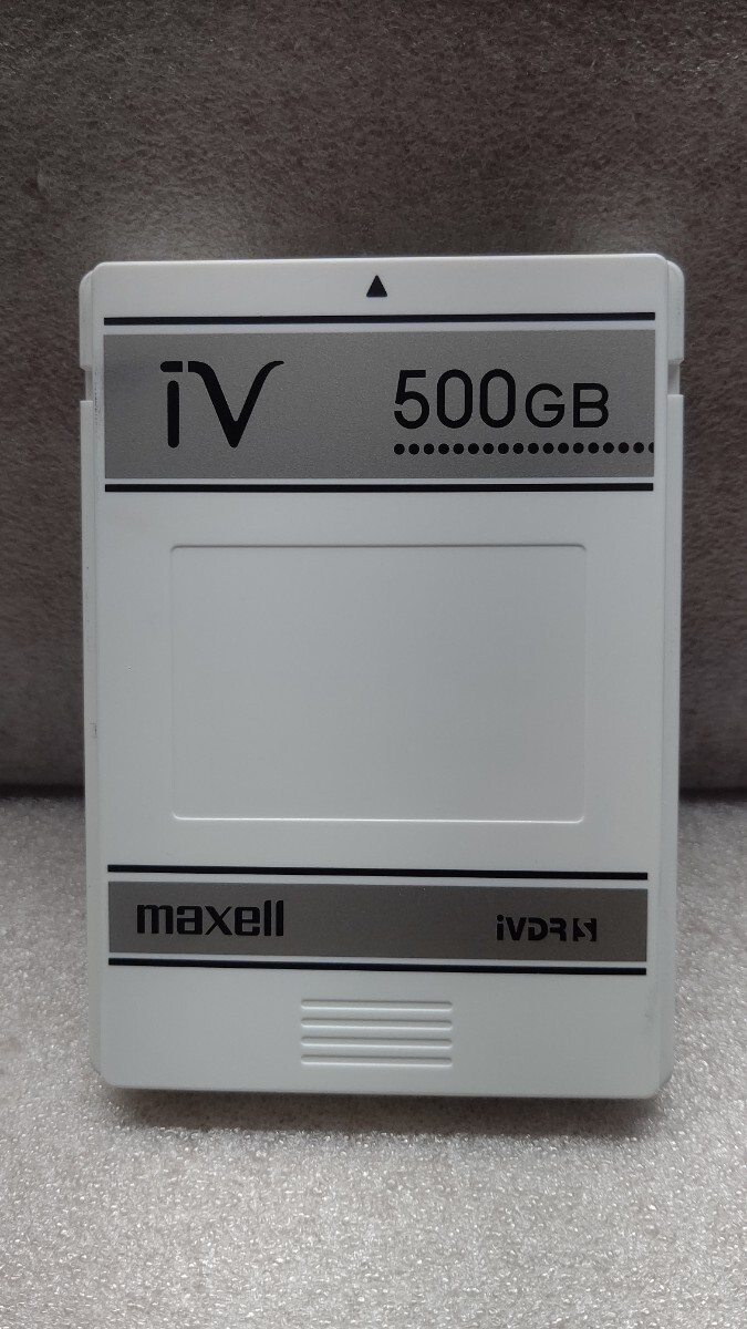 マクセル iVDR-s 500GB カセットHDD maxell iVDR-S 500GB 2個セット