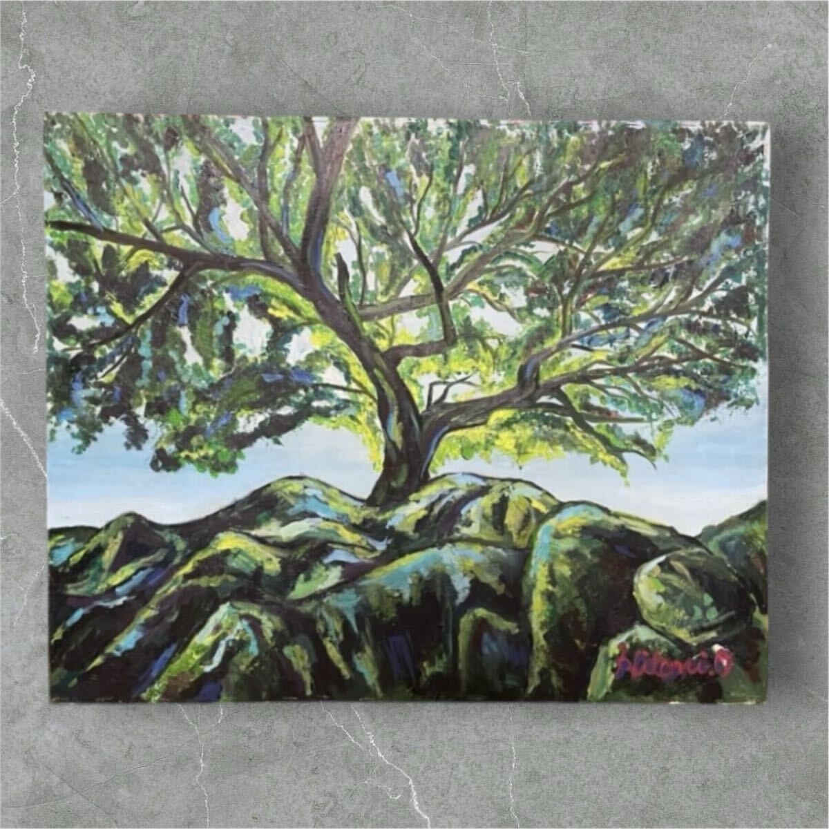 Forest princess 油絵 絵画 原画 手描き 油彩画 Forest princess 油絵