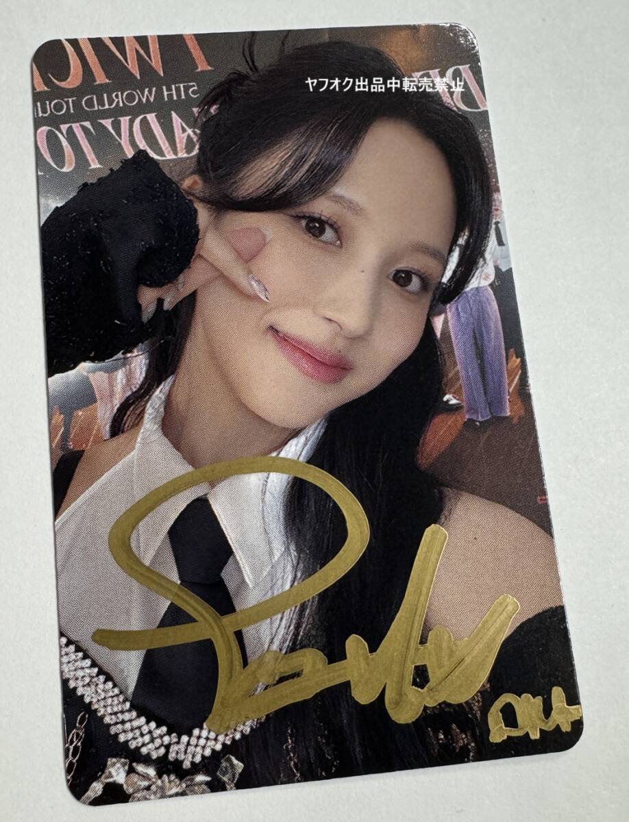 TWICE Masterpiece misamo 直筆サイン チェキ ミナ Twice チェキサイン