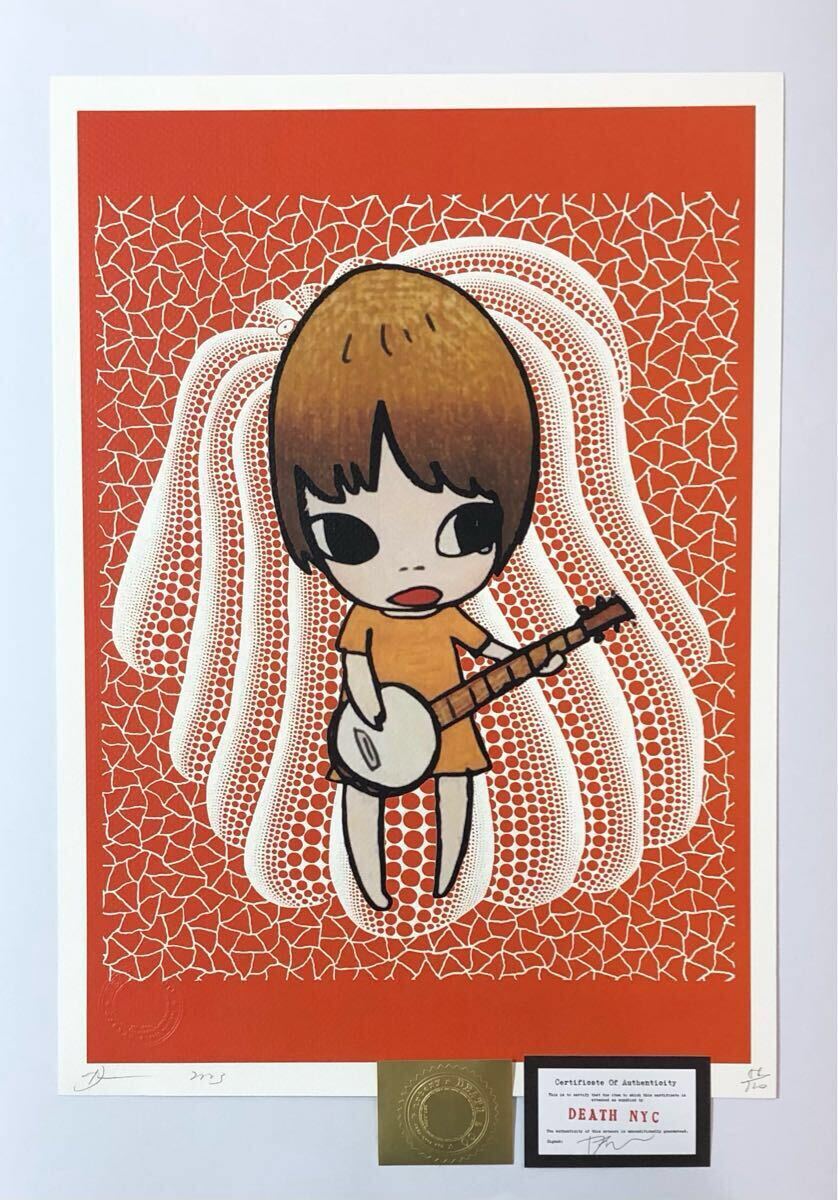 Yahoo!オークション - DEATH NYC アートポスター 世界限定100枚 奈良美