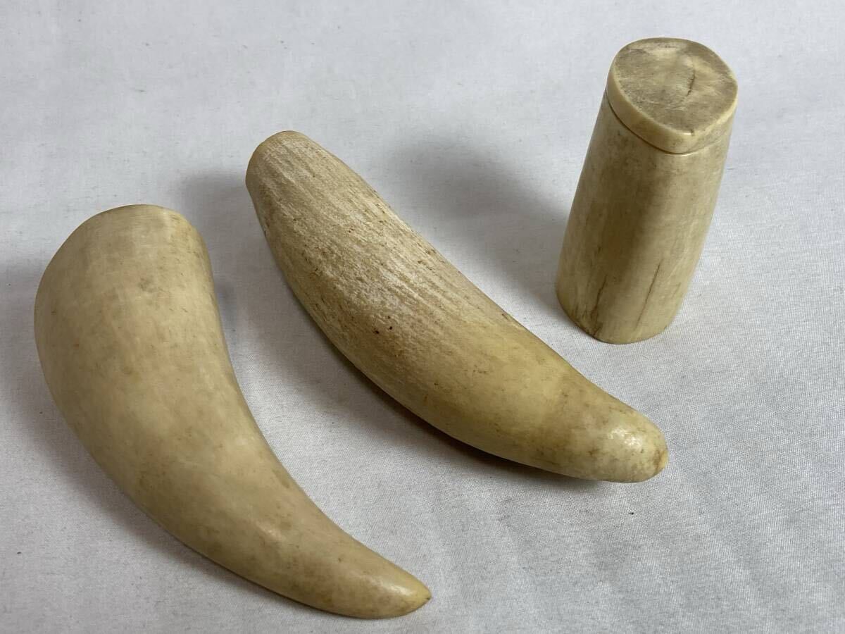 マッコウクジラの歯 根付け 印材 【公式通販】