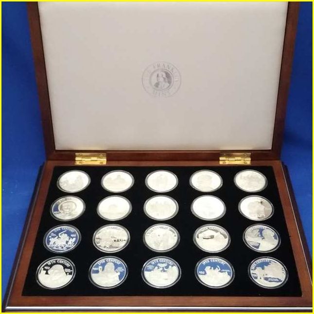 Yahoo!オークション - 【フランクリンミント銀貨コレクション】『人類2