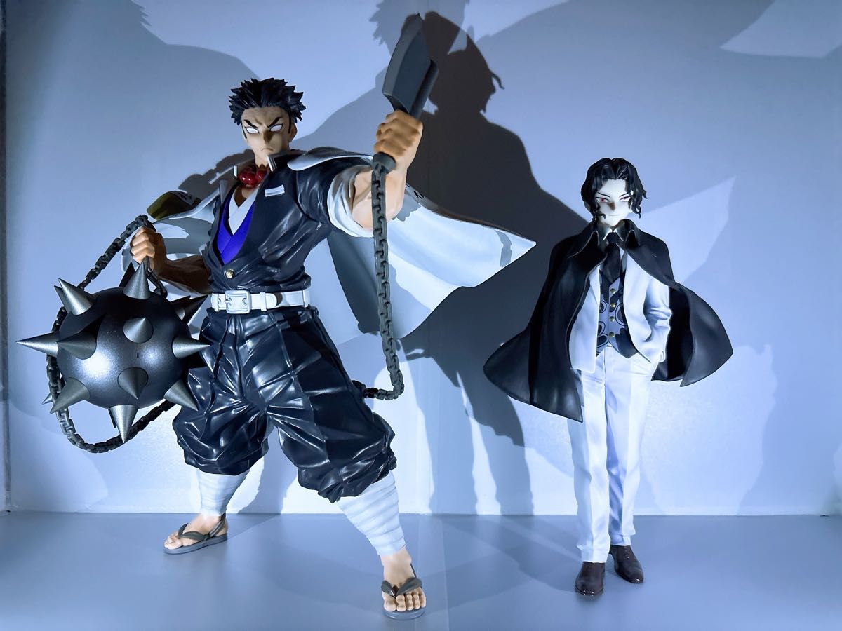 一番くじ鬼滅の刃A賞悲鳴嶼行冥B賞鬼舞辻無惨フィギュア