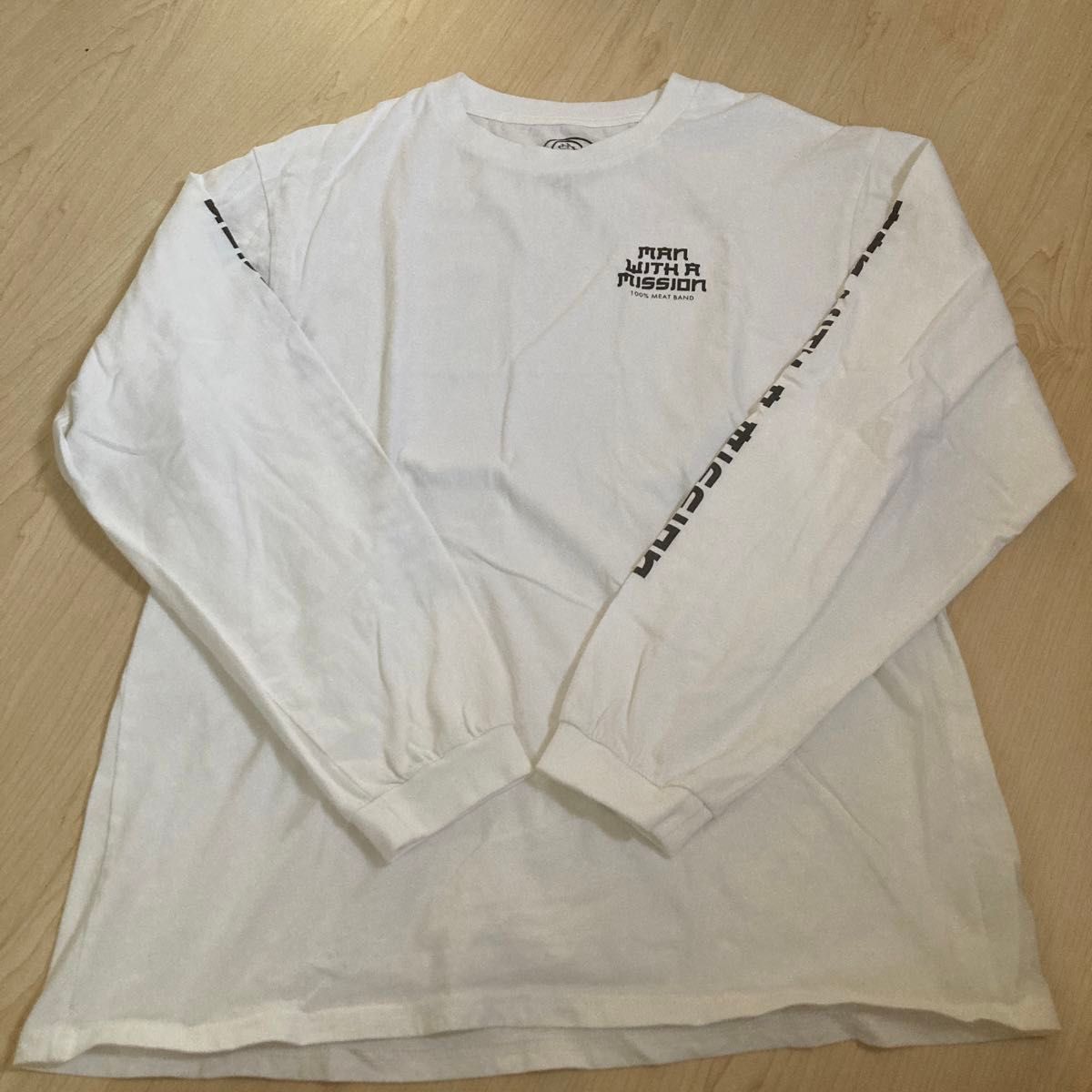 MAN WITH A MISSION 花札ロンT ホワイト XL｜Yahoo!フリマ（旧PayPay