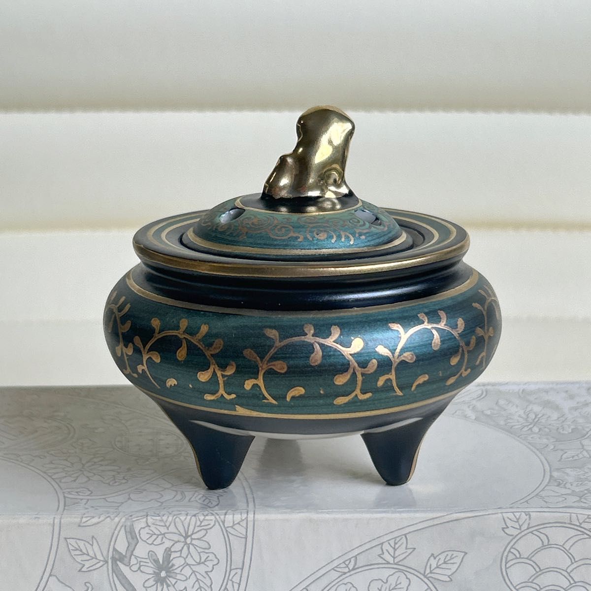 香炉。香道具、茶道具。古美術。骨董品。明時代。美品。希少品。舊家