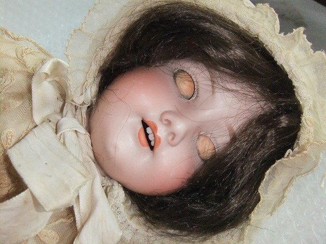 アンティークドール アーモンドマルセルュ ビスクドール 1890年頃