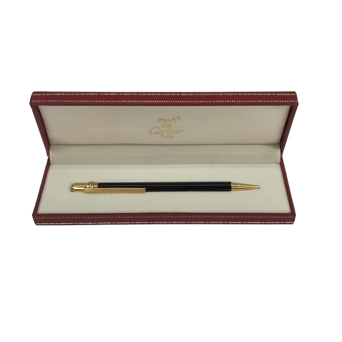 Cartier カルティエ トリニティ ツイスト式ボールペン インク黒