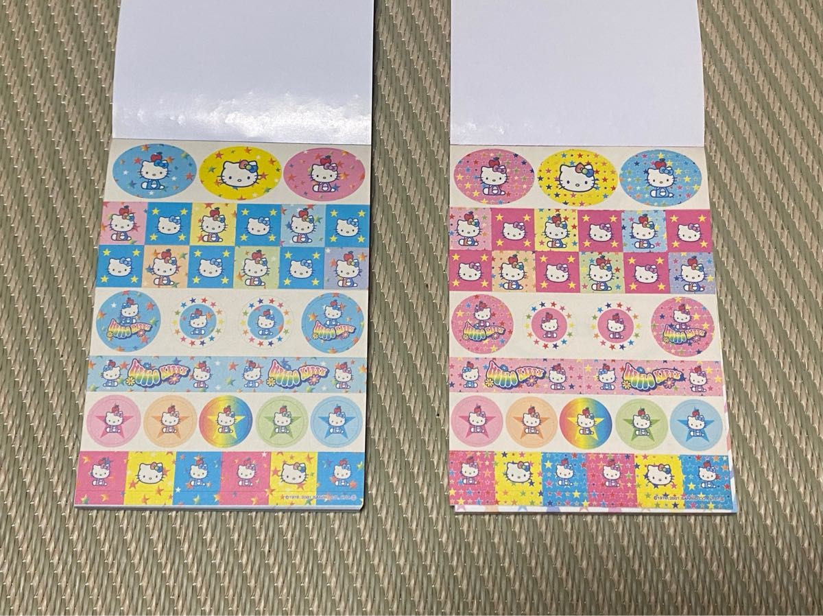 レア 平成 当時物 レトロ】ハローキティメモスター柄2種｜Yahoo!フリマ