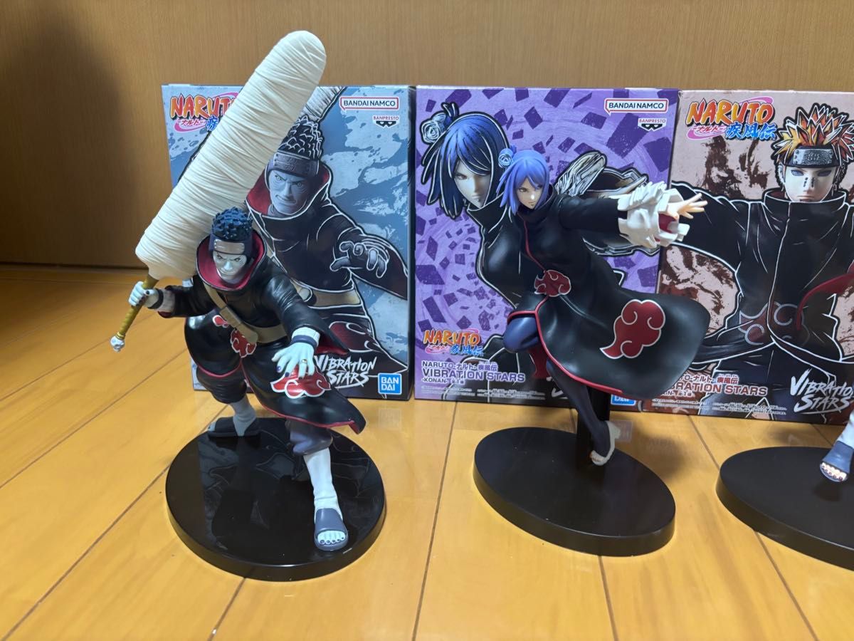 NARUTO フィギュアセット 暁 ディスカウント セット 新品未開封
