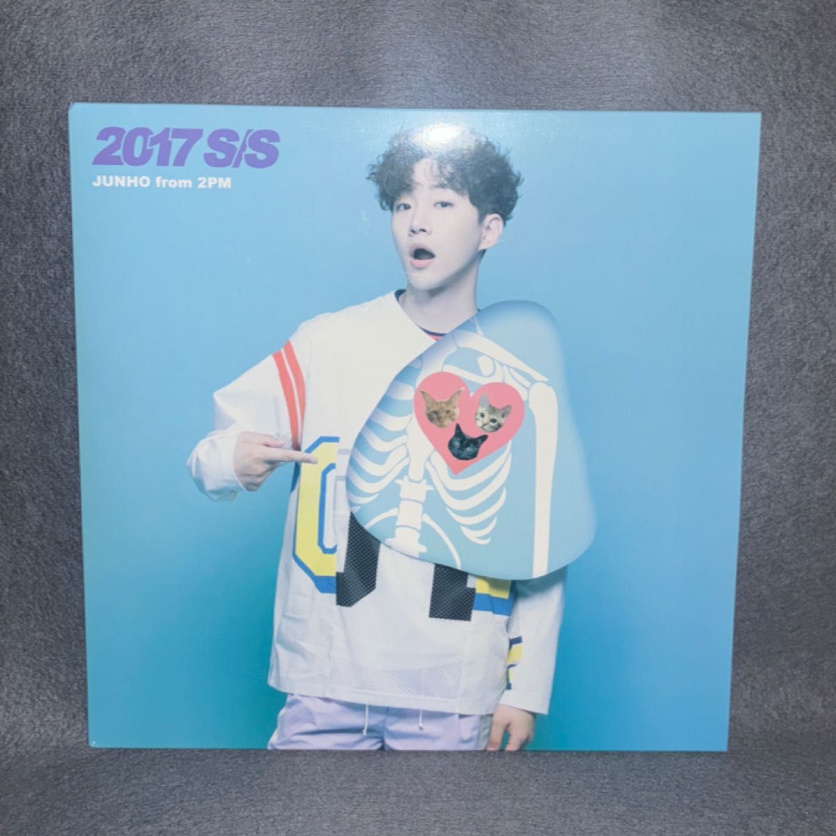 2PM ジュノ 直筆サイン Tシャツ 2017 S/S 2PM ジュノ 直筆サイン T