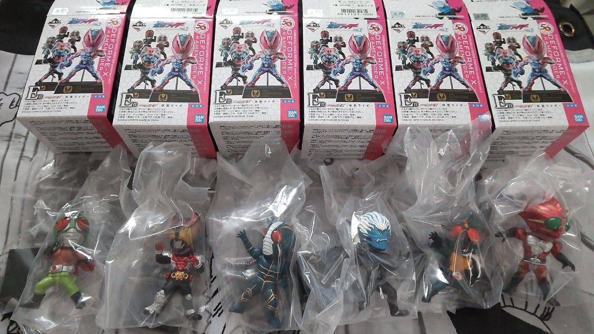 一番くじ 仮面ライダー 50th Vol 2 E賞 DEFORME-X アマゾン スカイ