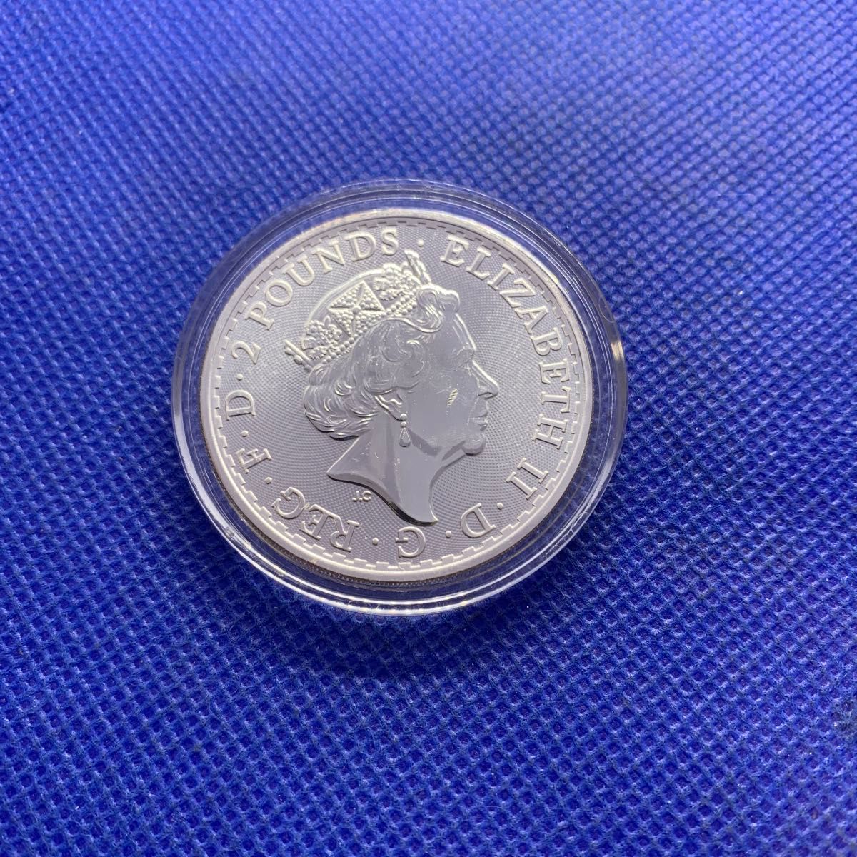 2021年ブリタニア銀貨 1オンス(31 1g) キズ有り FINE SILVER999本物