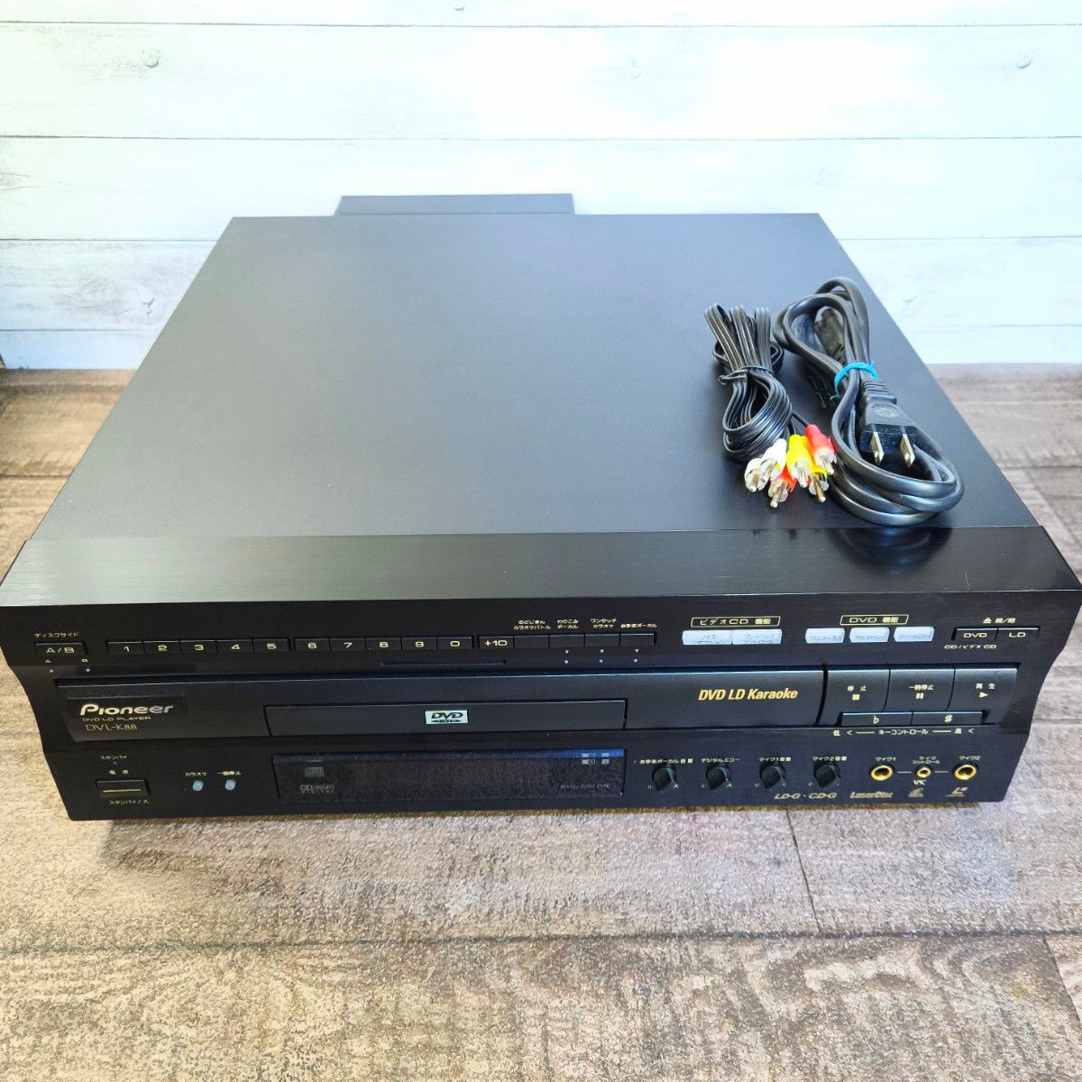 動作良好】Pioneer DVD/LDコンパチブルプレーヤー DVL-K88｜Yahoo