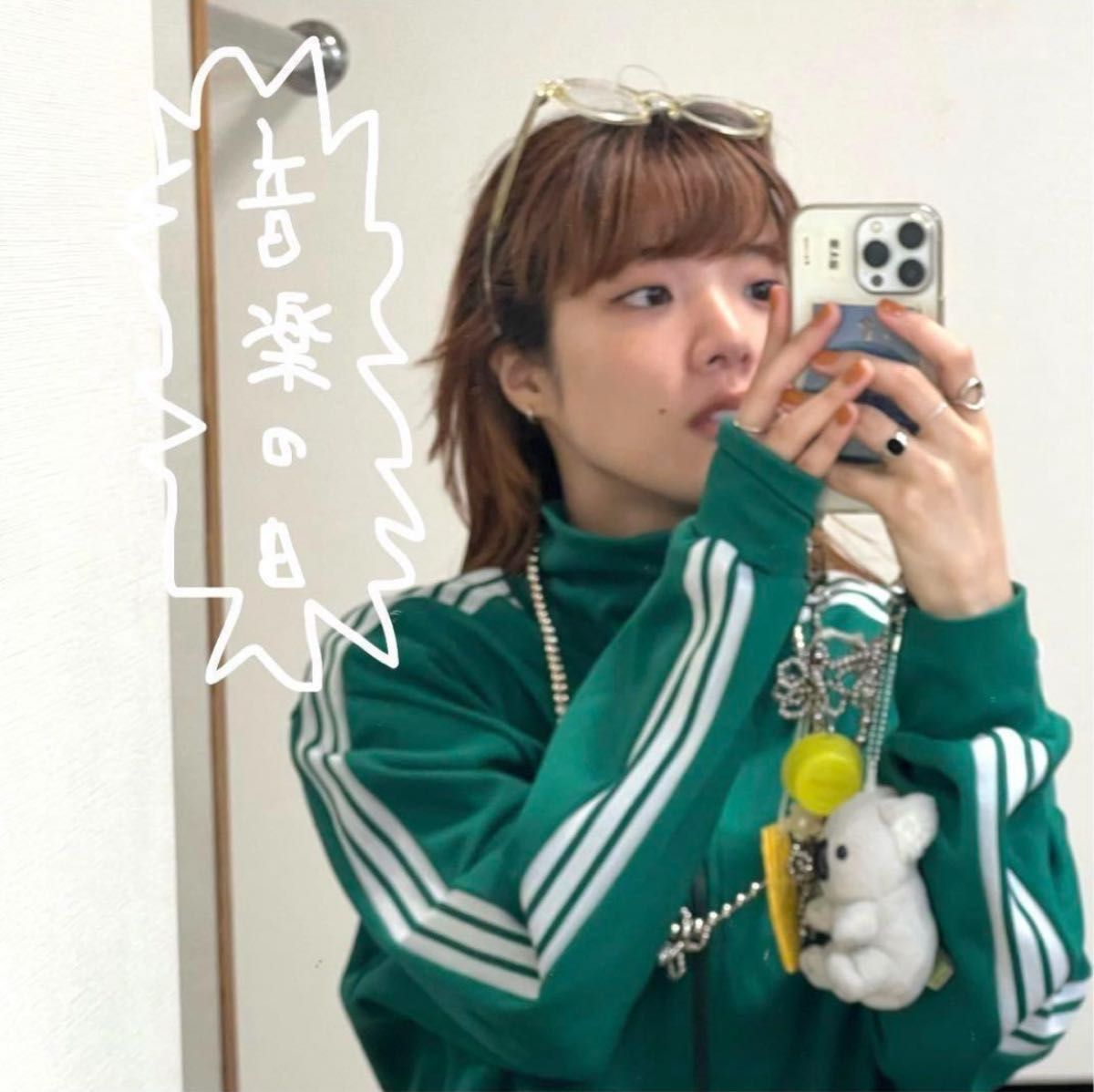 adidas アディダス/あいみょん着用カラー トラックジャケット ジャージ