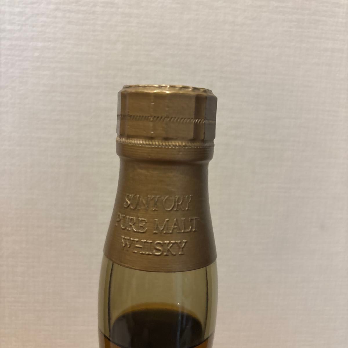 サントリー ピュアモルト ウイスキー古樽仕上 節分ラベル 板絵 木田