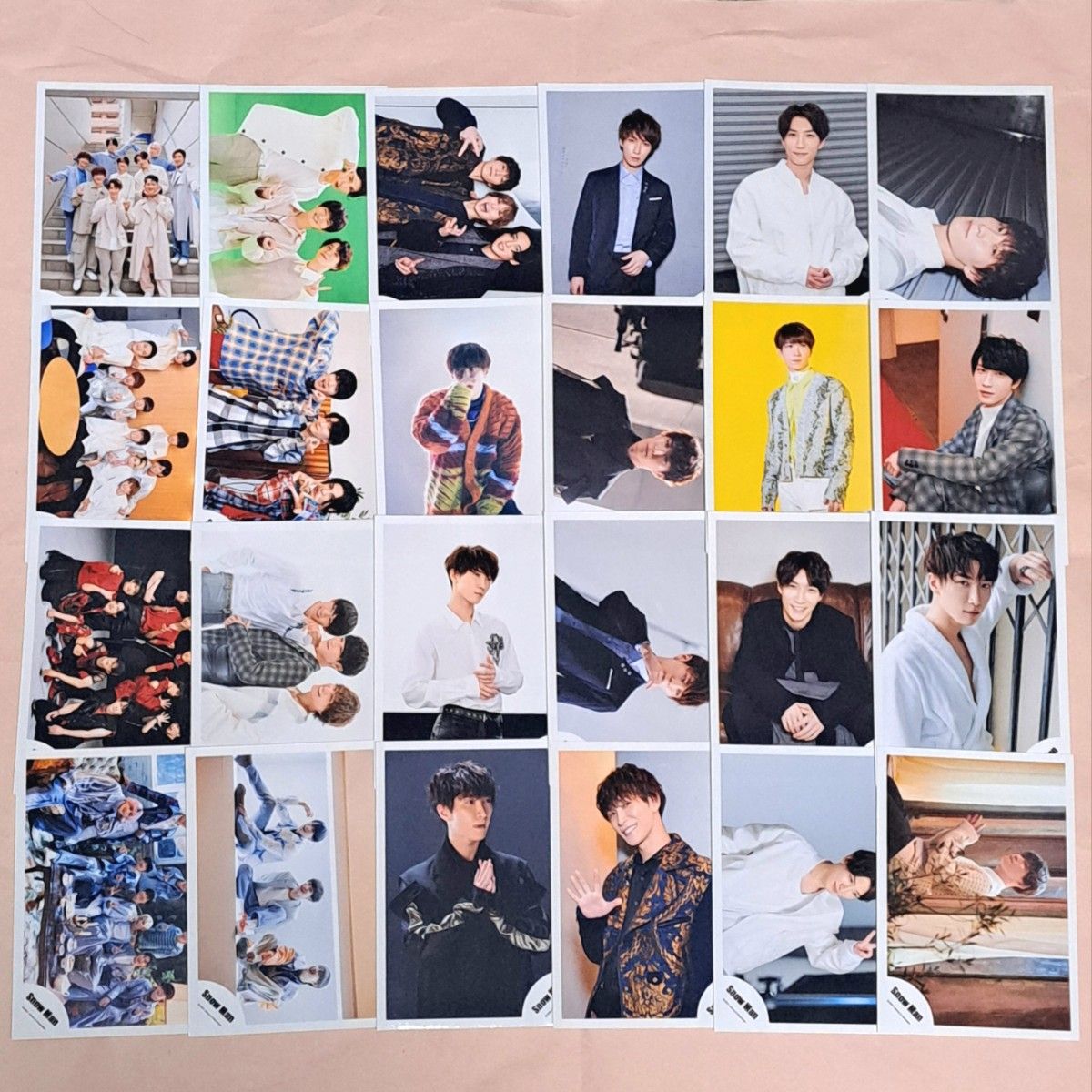 Man 渡辺翔太 公式写真 まとめ売り 125枚 SnowMan 渡辺翔太 公式写真