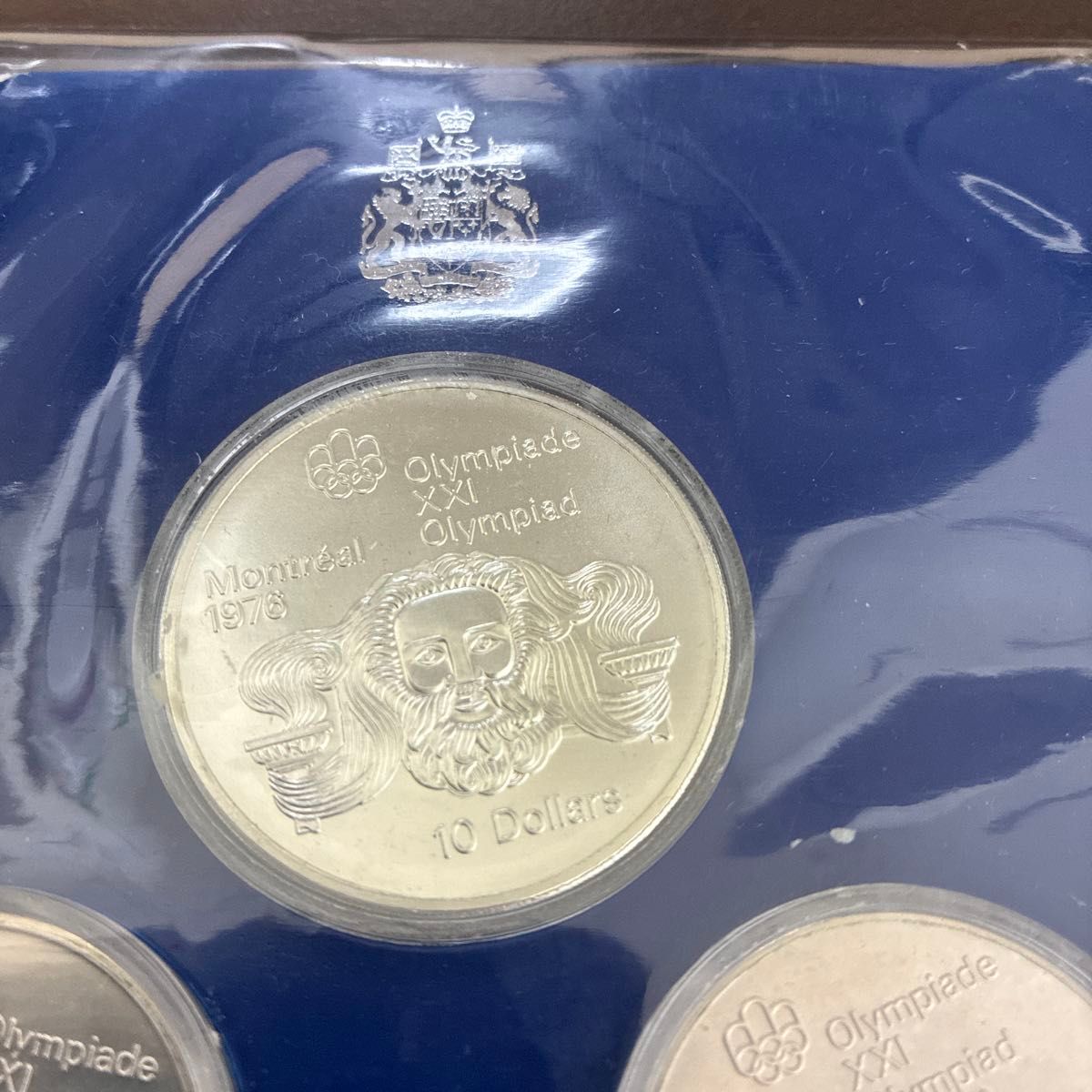 カナダ オリンピック記念コイン モントリオール1976年 $10/$5 4枚