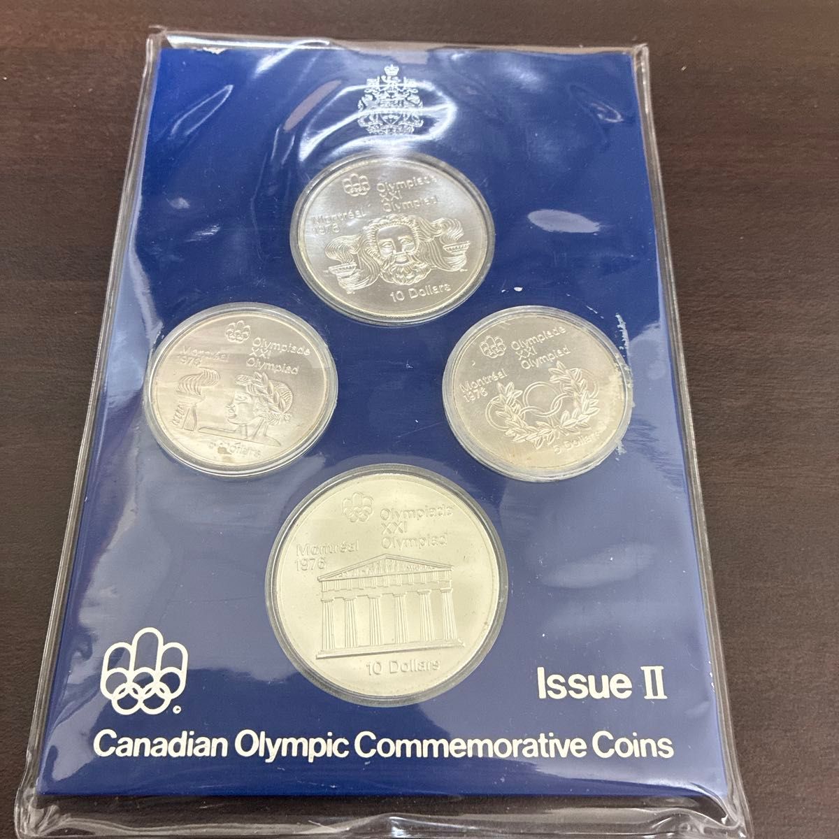 カナダ オリンピック記念コイン モントリオール1976年 $10/$5 4枚