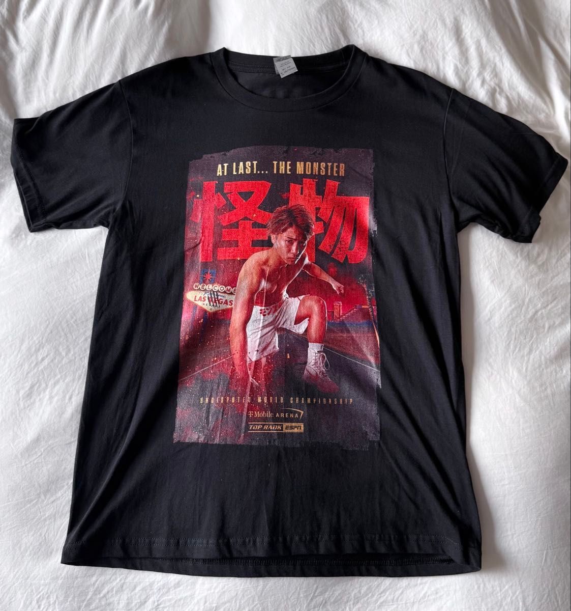 井上尚弥 】井上尚弥VS カルデナス戦 Tシャツ ボクシング Lサイズ 怪物