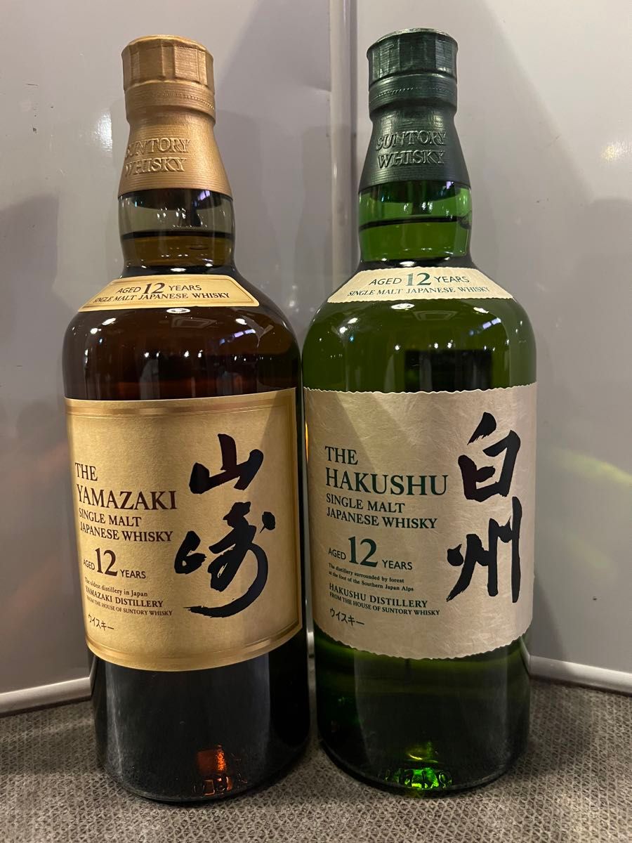 未開栓】サントリー 白州 10年 山﨑 12年 ローヤル ウイスキー 箱付き