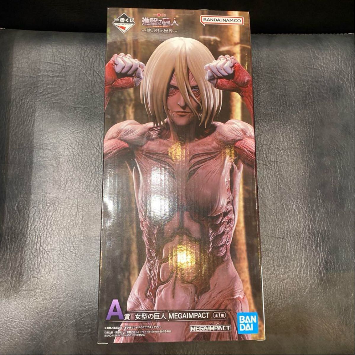 進撃の巨人 一番くじ A賞 女型の巨人 MEGAIMPACT フィギュア 一番くじ