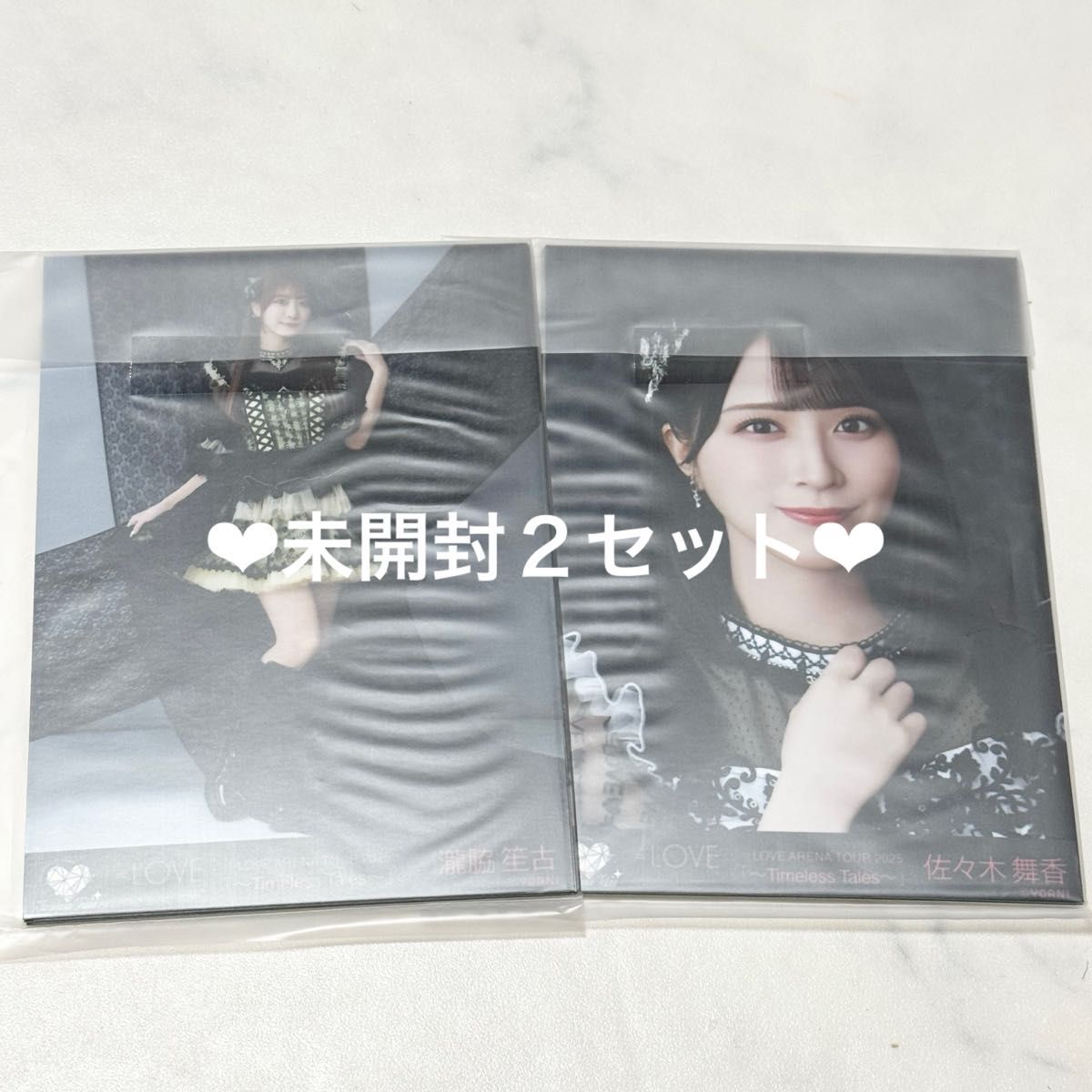 イコラブ 生写真 佐々木舞香 黒衣装 アリーナツアー2025衣装 直筆