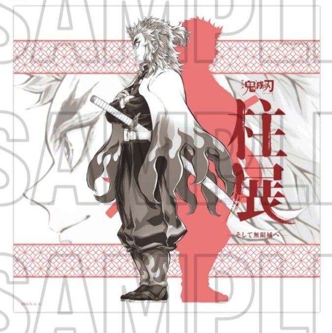 鬼滅 柱展 横 ビジュアル アクリルスタンド 煉獄 杏寿郎 福岡 アクスタ