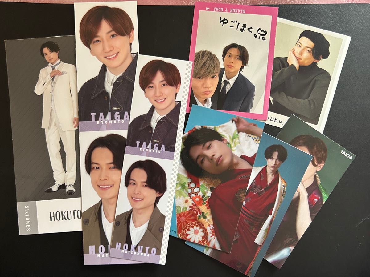 松村北斗 公式写真 デタカ 厚紙 フォトホルダー まとめ売り SixTONES