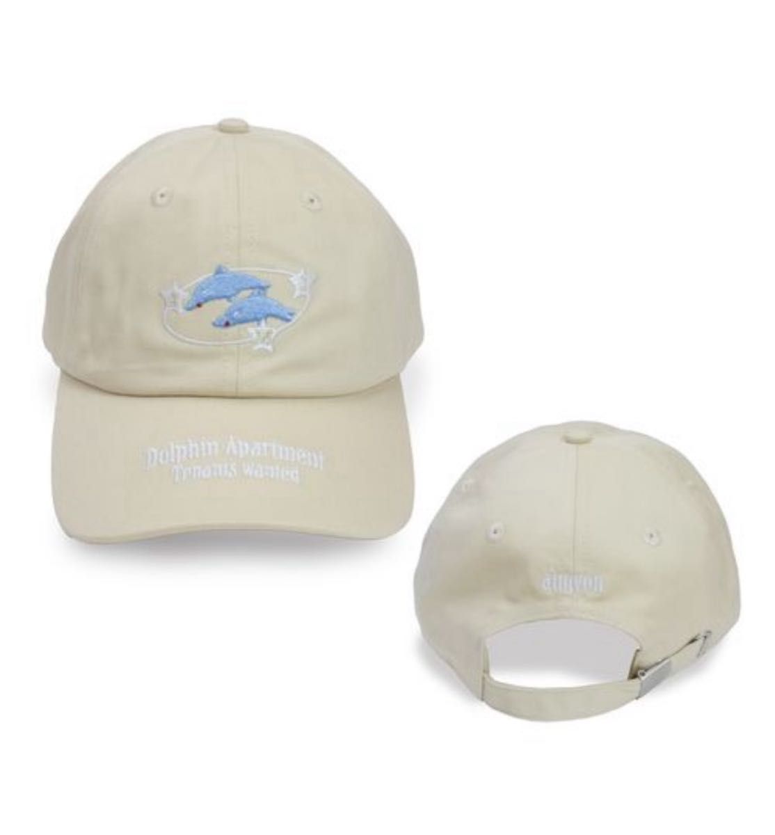 あいみょん ドルフィン アパート グッズ キャップ 赤 ベージュ 2点セット