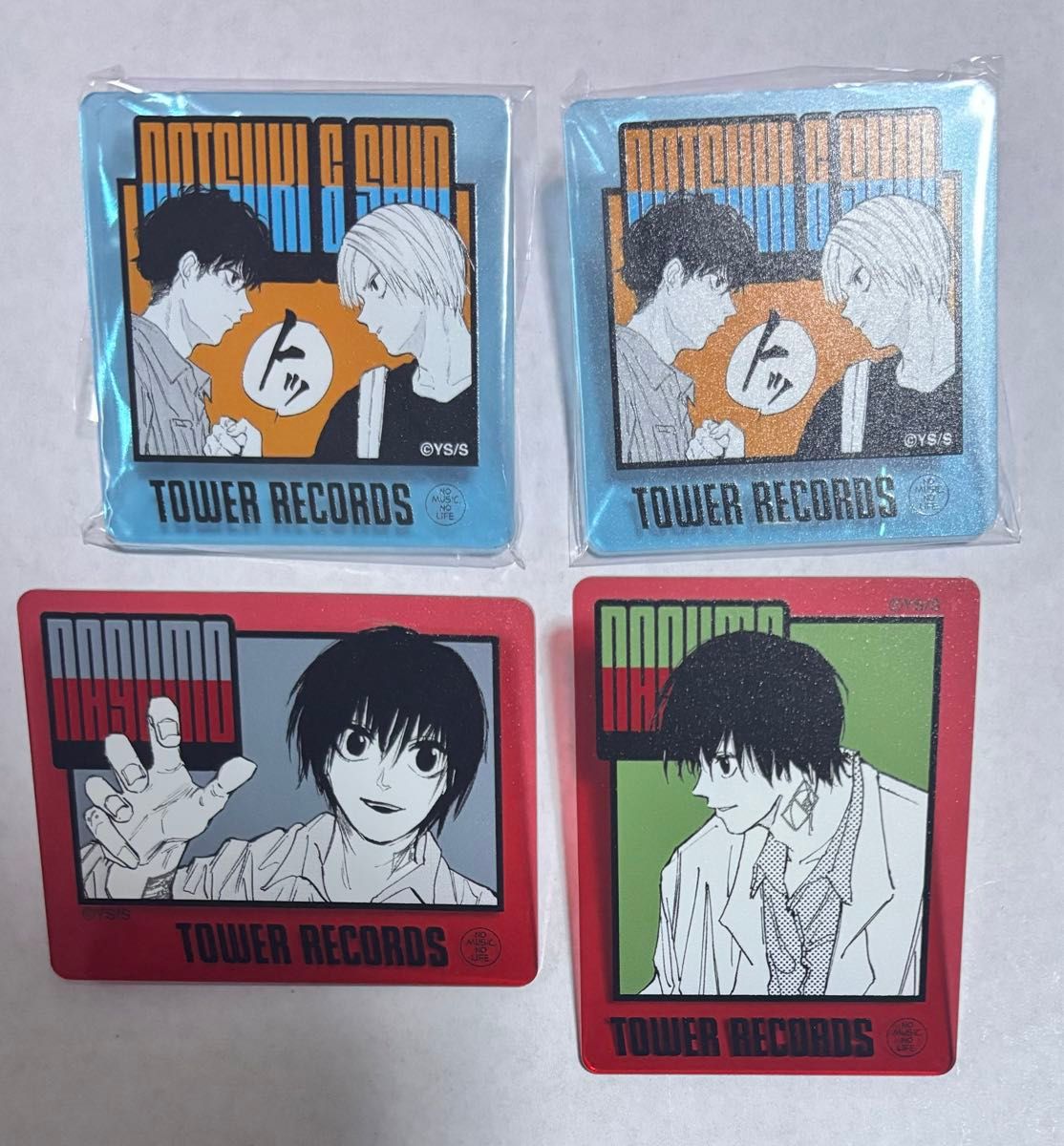 サカモトデイズ タワレコ 原画展 アクリルバッジ 50個 Amazon.co.jp