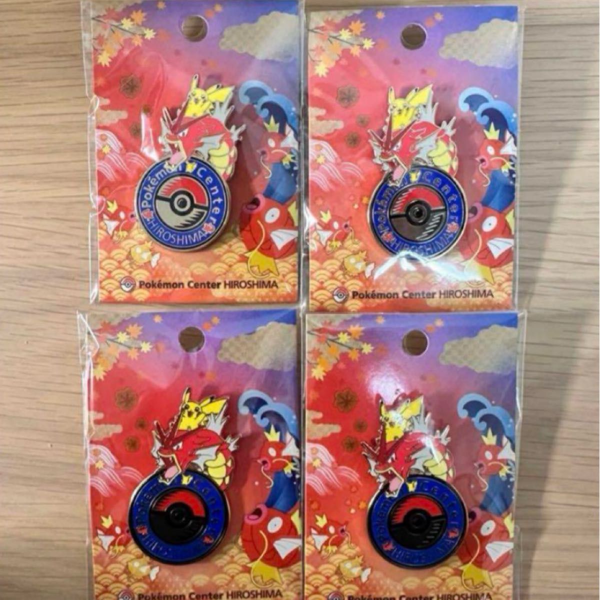 保障できる】 ポケモンセンターヒロシマ 限定 ロゴピンズ ピンバッジ