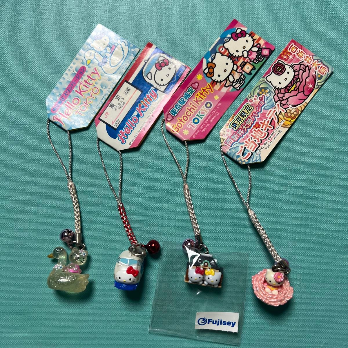 ⭐︎激レア⭐︎】ご当地キティ 根付 ストラップ キーホルダー 15個