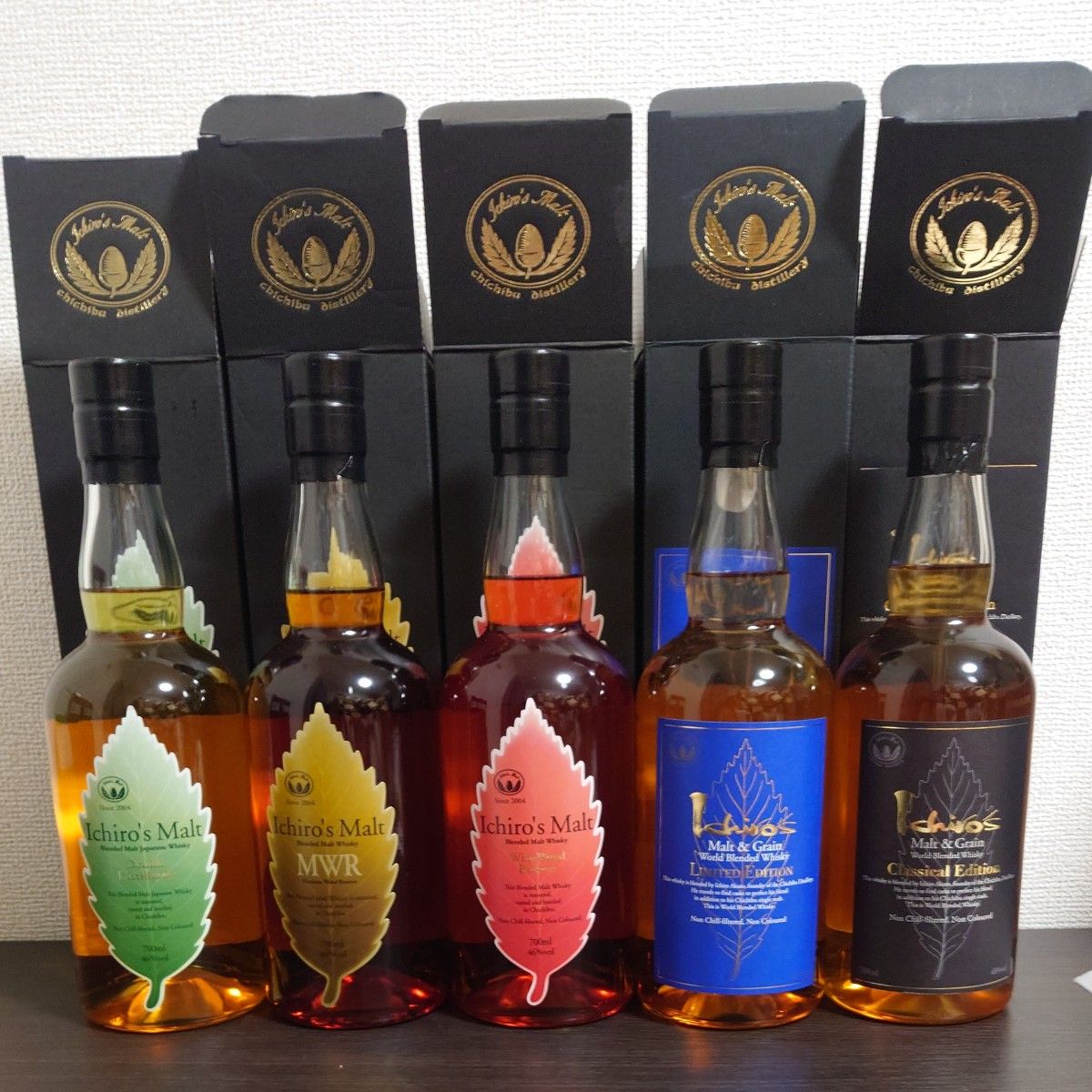イチローズモルト5本セット ウイスキー 【公式通販】