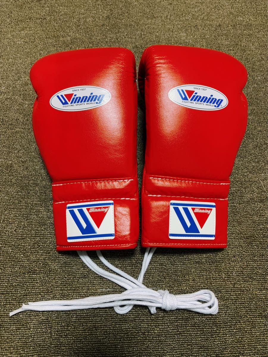 Winning ボクシンググローブ 12oz レッド Winning - ウイニング