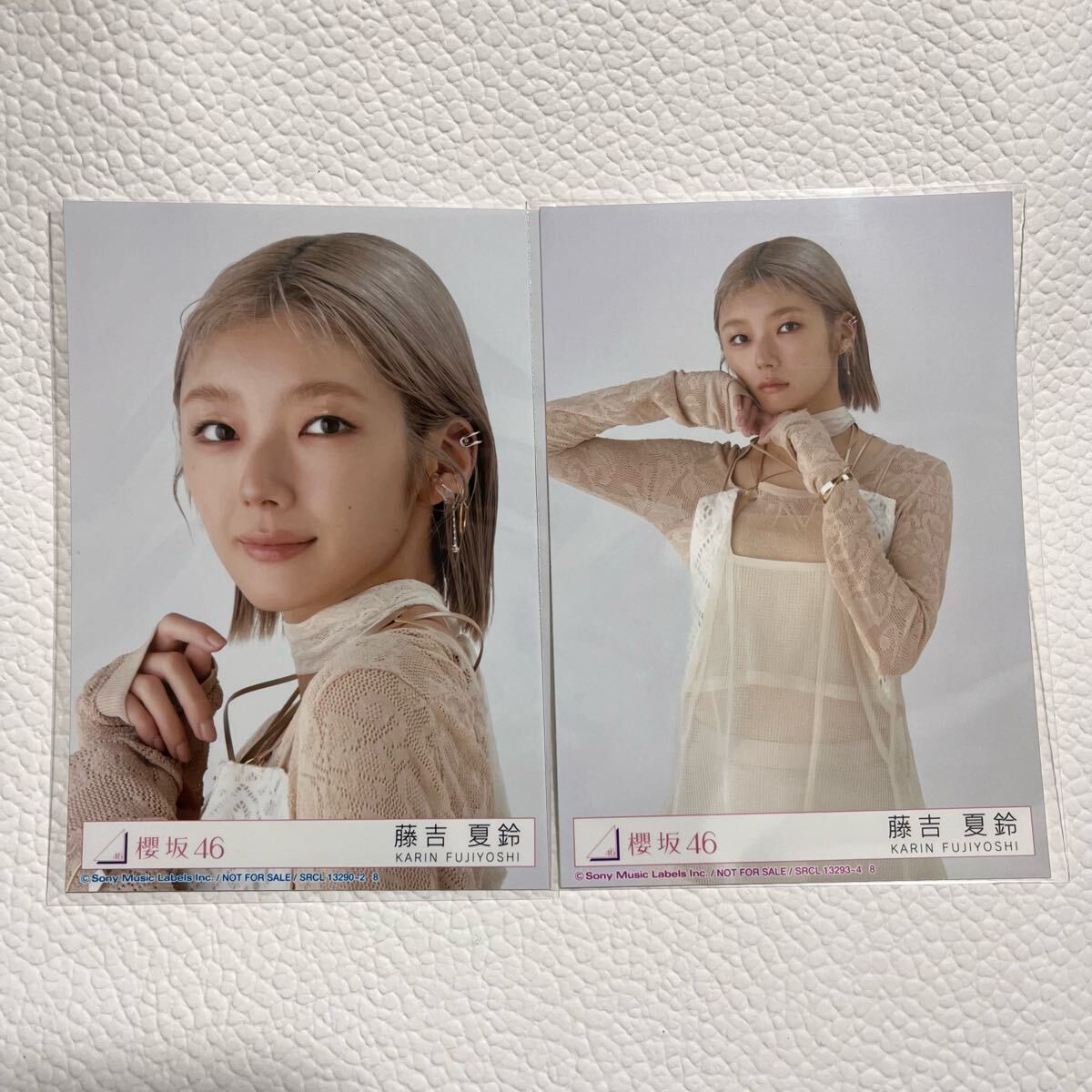 櫻坂46 藤吉夏鈴 生写真 2nd アルバム Addiction 4枚コンプ