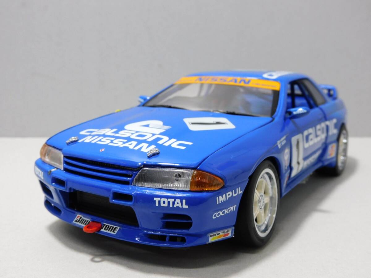 □1円～ 京商 1⁄18 カルソニック スカイライン GT-R（R32）日産 No.1
