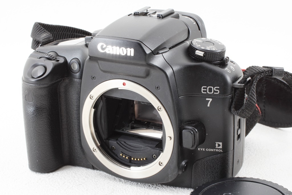 美品 Canon EOS 7 フィルム 一眼レフカメラ BP-300付き EOS 7