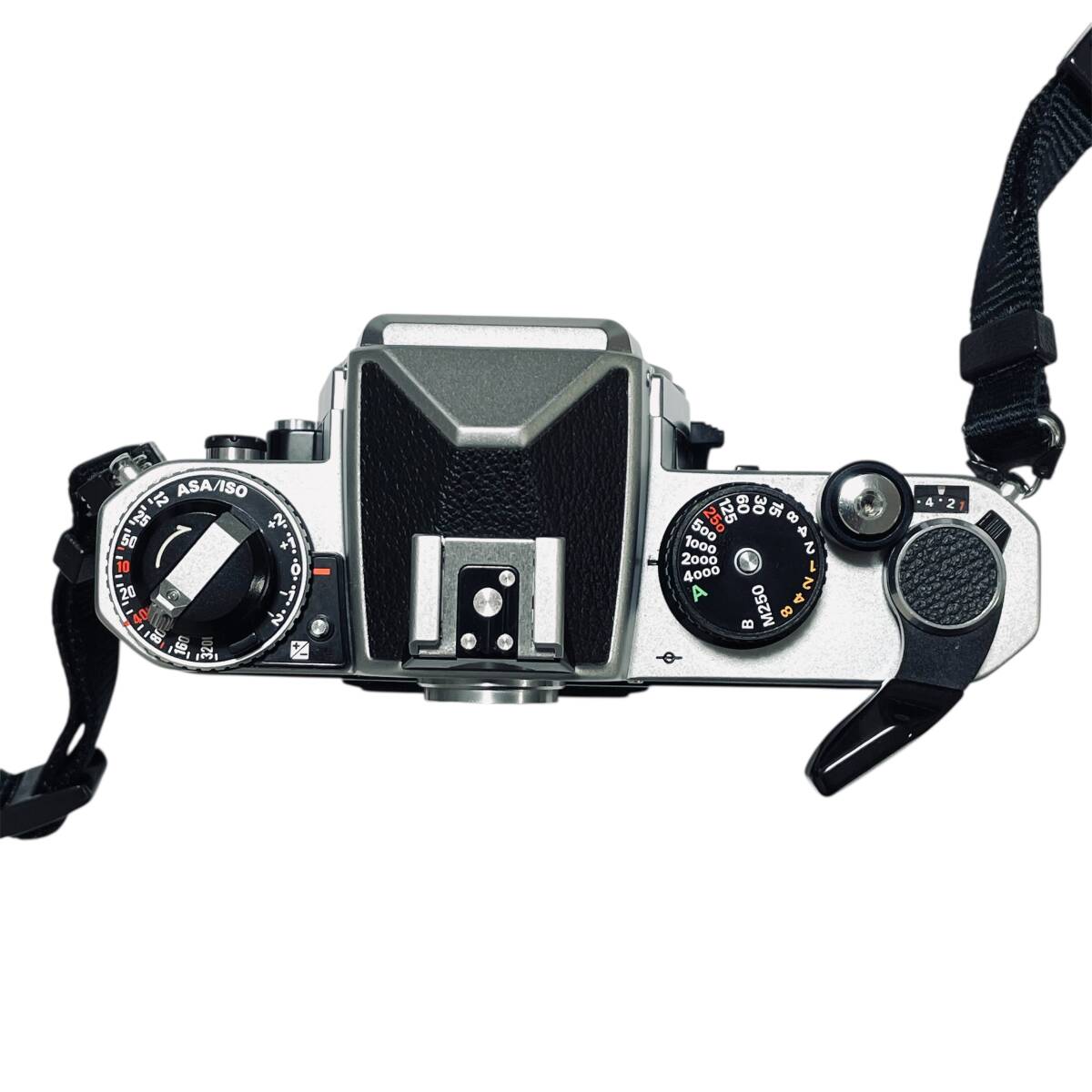 きれいな動作品Nikon ニコンFE2 シルバー+Ais Zoom-NIKKOR 35~70