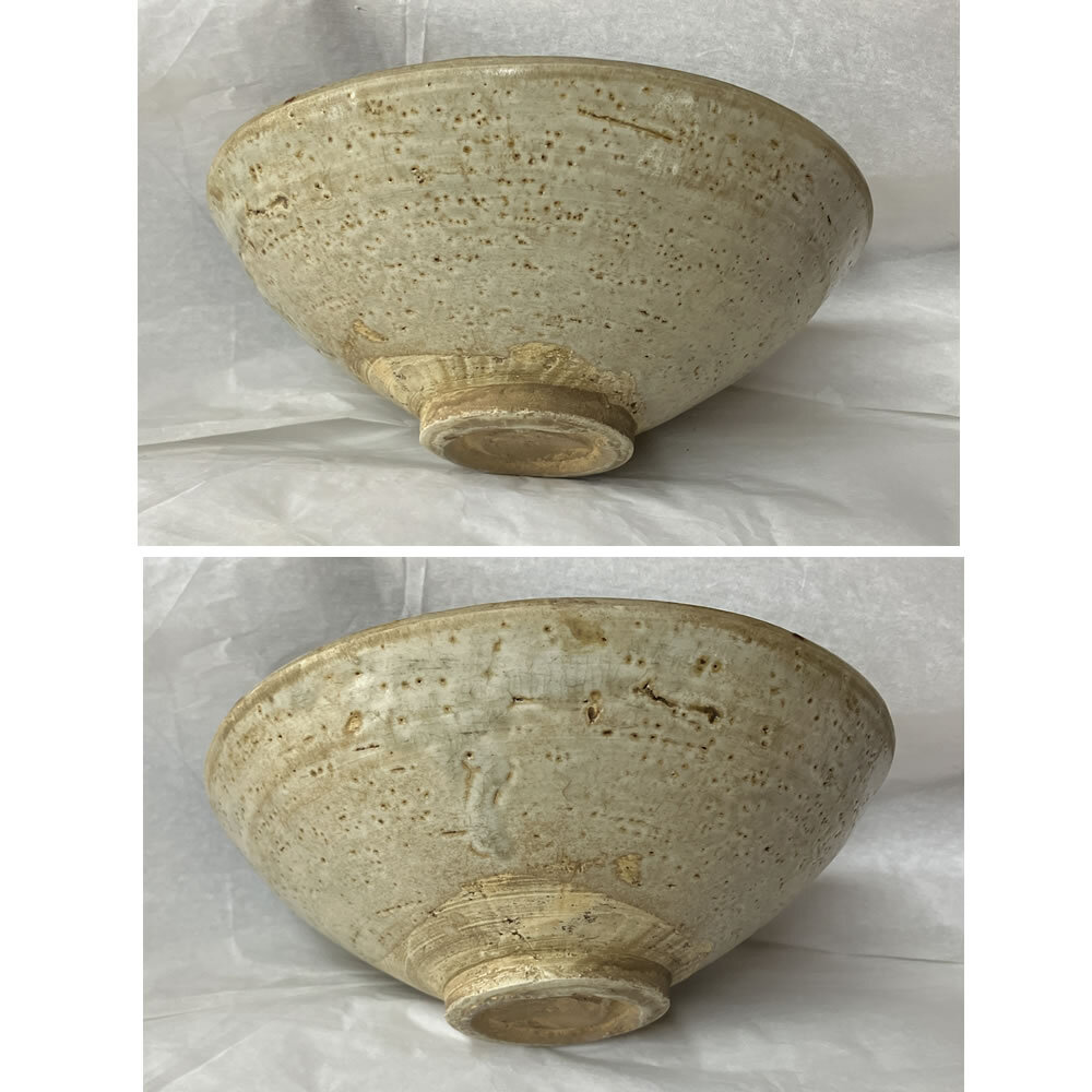 ○e3090 高麗青磁 鉢 口径18cm 木箱入り 朝鮮美術 茶道具