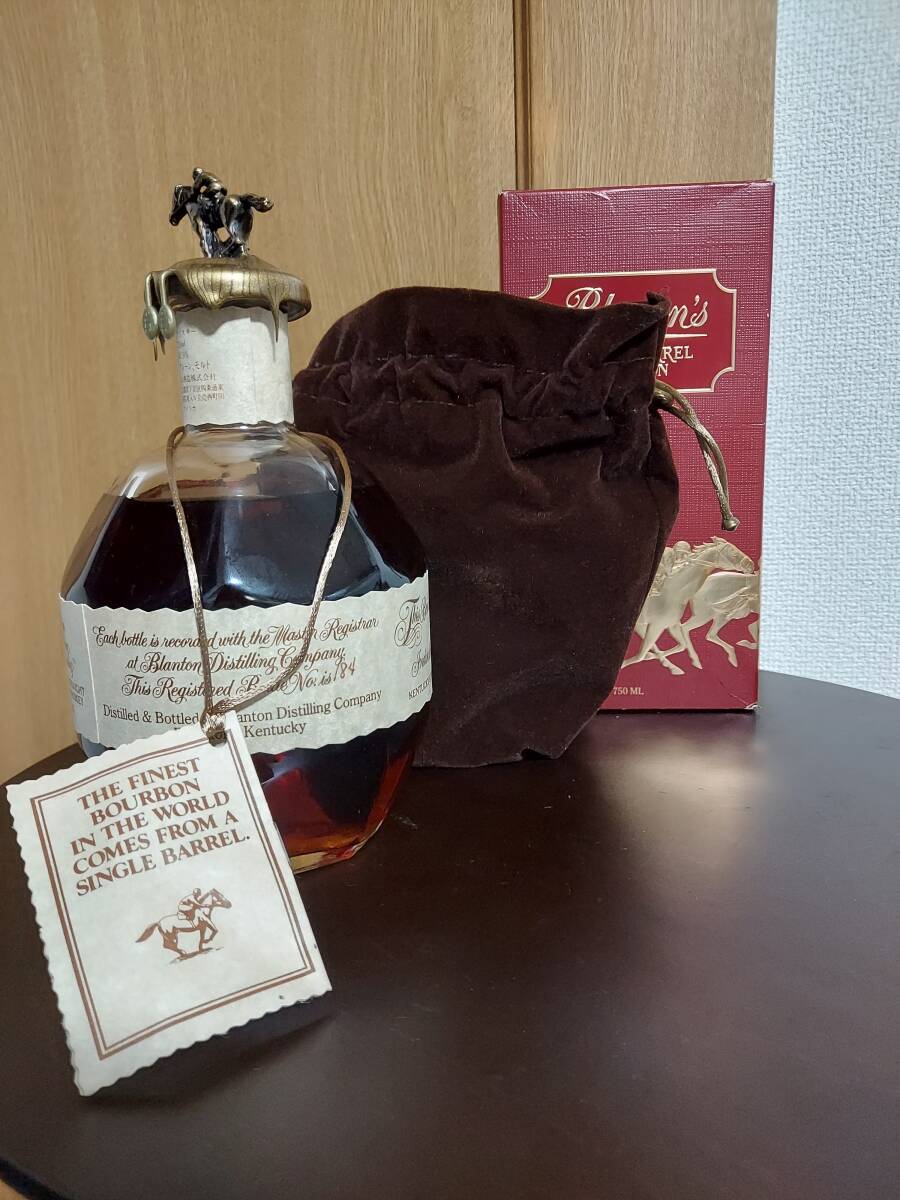 オールドボトル ブラントン 9/22/92 巾着付属