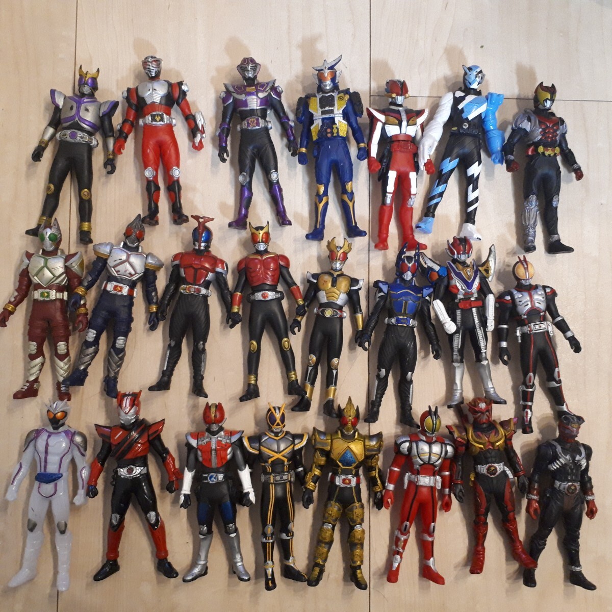 □99体□仮面ライダーソフビセット□フィギュア□大量□まとめ売り□